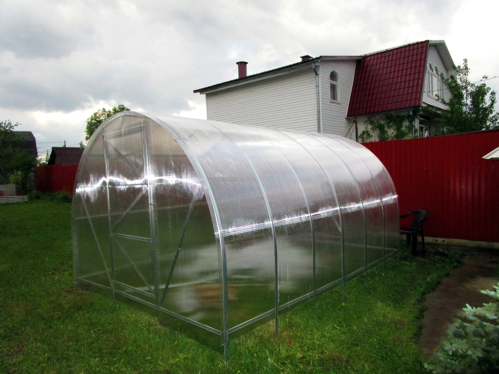 Skleník KIN Ideal 3x8 m, polykarbonát Woggel 6 mm