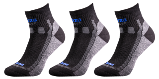 Ponožky CEZA Silver černo-modré 3 páry