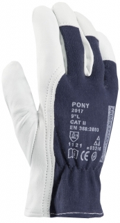 Kombinované rukavice ARDONSAFETY/PONY/S