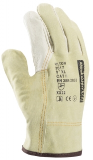 Celokožené rukavice ARDONSAFETY/HILTON/XL