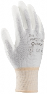 Máčené rukavice ARDON®PURE TOUCH WHITE/XS