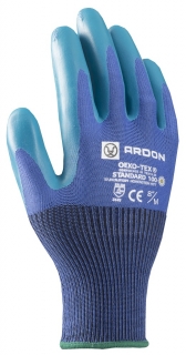 Máčené rukavice ARDON®GREEN TOUCH/S - fialové