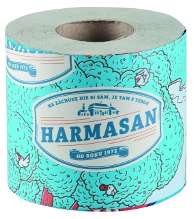 Toaletní papír HARMASAN, 1-vrstvý (1x50m)