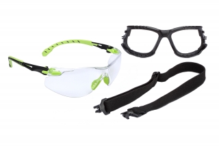 S1201SGAFKT-EU, Solus Scotchgard Kit (zeleno-černý) - brýle, vložka,  pásek DOPRODEJ